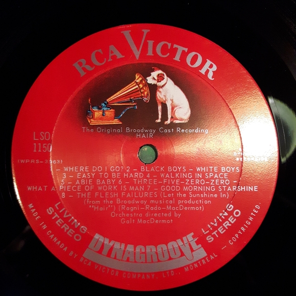 Hair - Original Broadway Cast - Vinyl LP Record - Picture 4 of 4